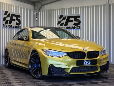 BMW M4 2015 15 3.0 Yellow