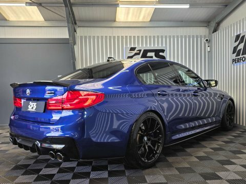 BMW M5 2019 19 4.4I Blue #4