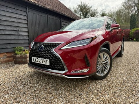 Lexus RX 3.5 450H L Red #3