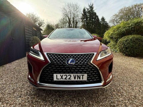 Lexus RX 3.5 450H L Red #4