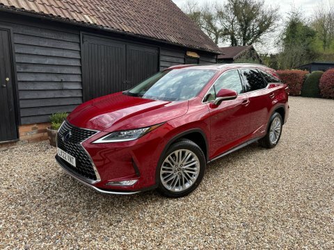 Lexus RX 3.5 450H L Red #2