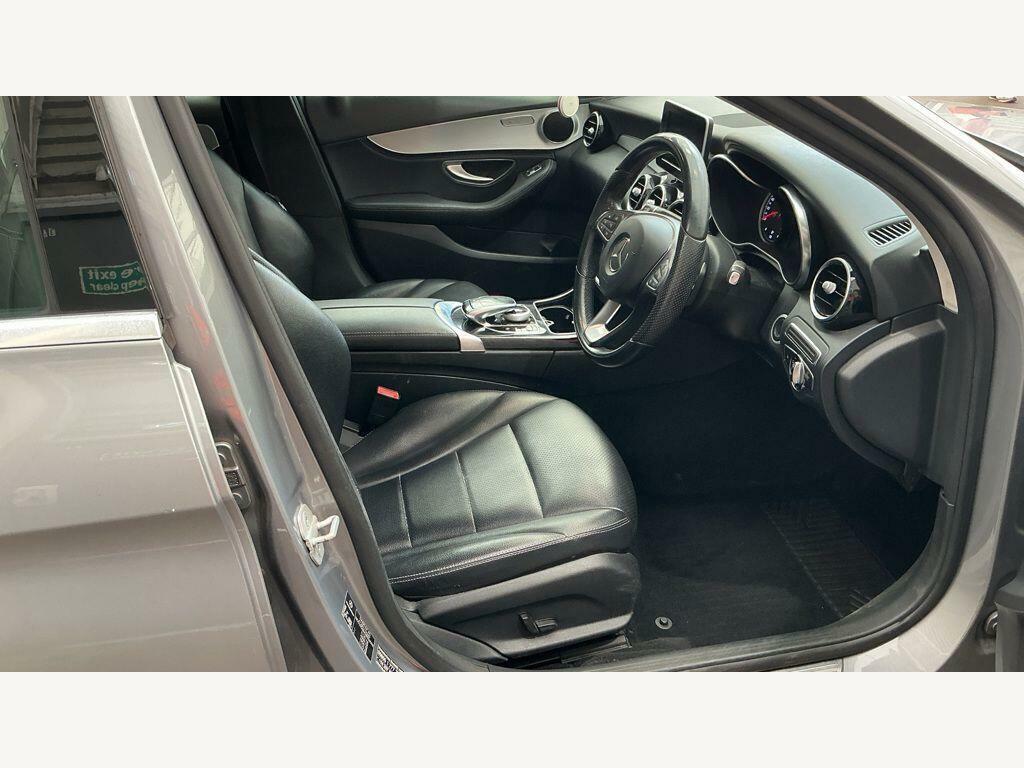 Mercedes-Benz C Class 2.1 C220 Bluetec Sport G-tronic Euro 6 S S Silver #3