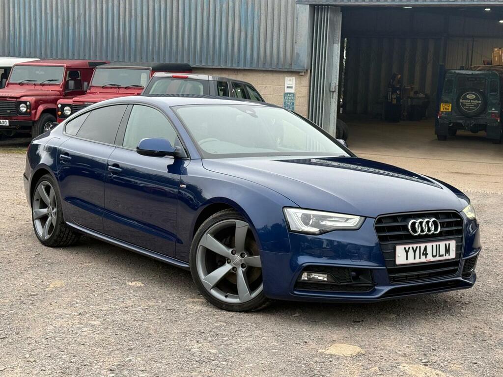 Audi A5 3.0 Tdi V6 Black Edition Sportback Multitronic Eur Blue #2