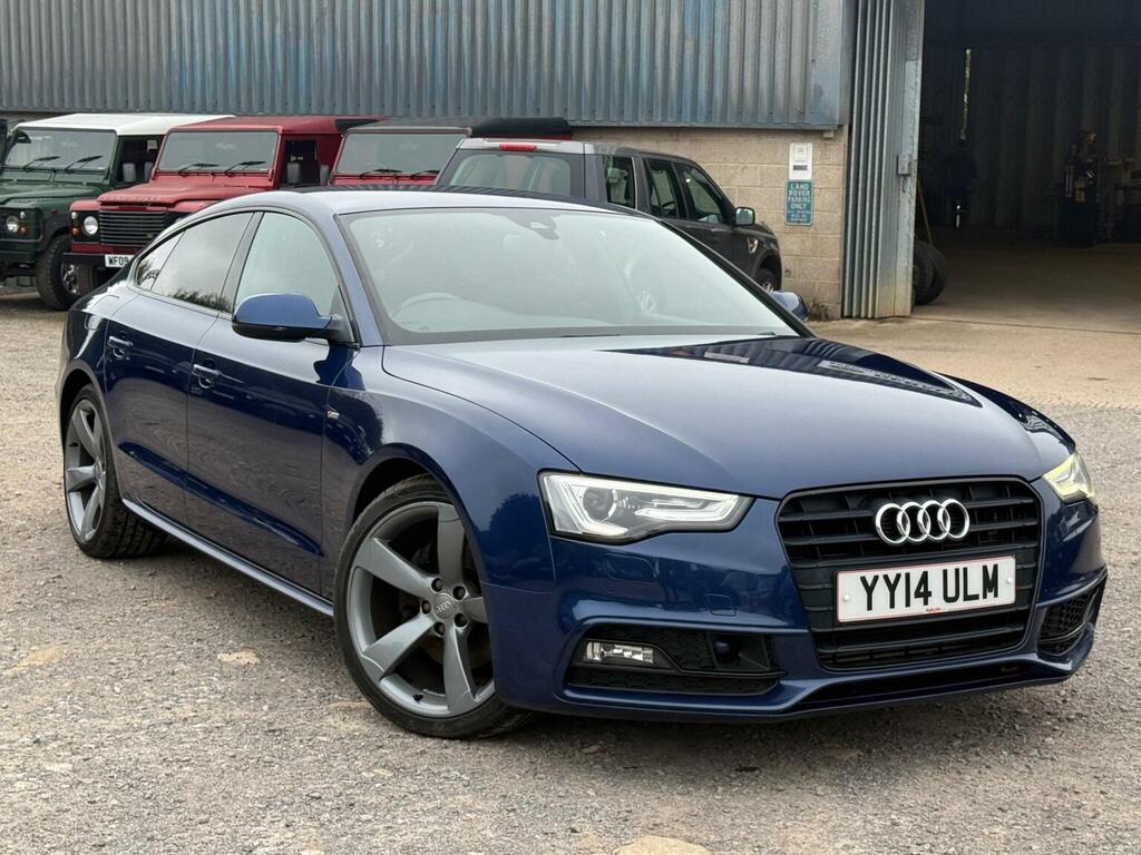 Audi A5 3.0 Tdi V6 Black Edition Sportback Multitronic Eur Blue #6