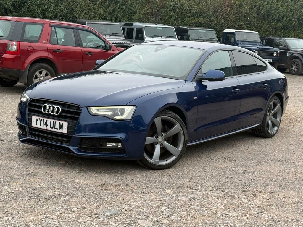 Audi A5 3.0 Tdi V6 Black Edition Sportback Multitronic Eur Blue