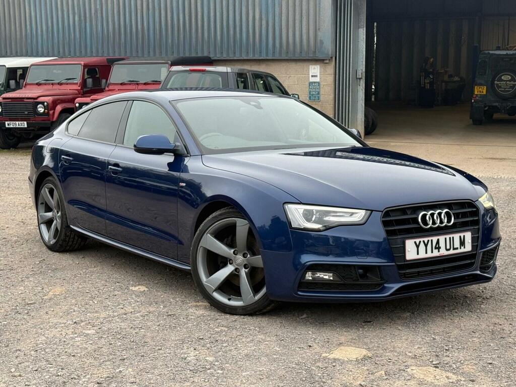 Audi A5 3.0 Tdi V6 Black Edition Sportback Multitronic Eur Blue #5