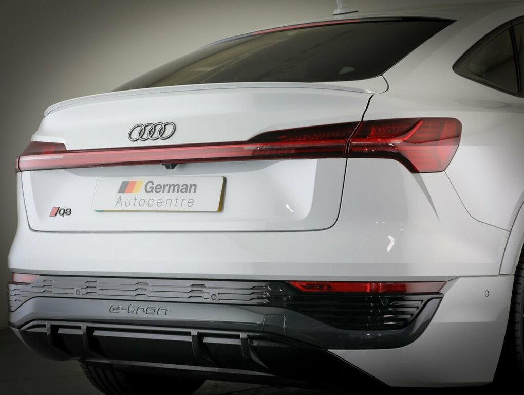 Audi Q8 e tron Suv White #5