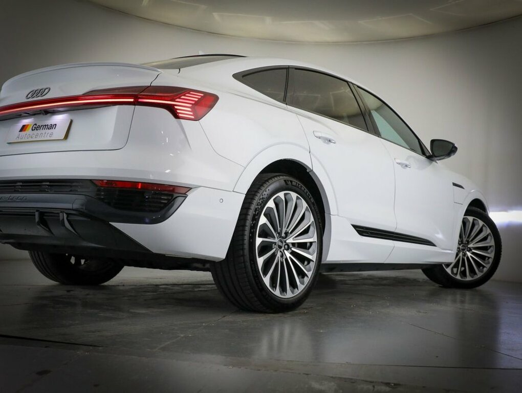 Audi Q8 e tron Suv White #6