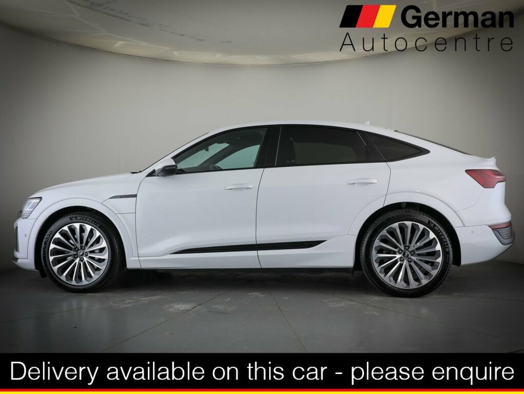 Audi Q8 e tron Suv White #3