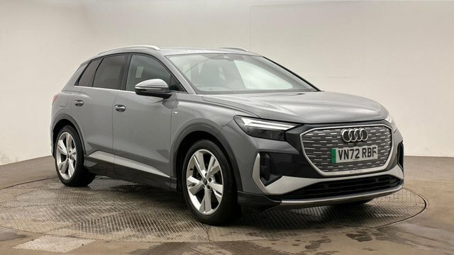 Audi Q4 E Tron 40 S Line Suv Grey