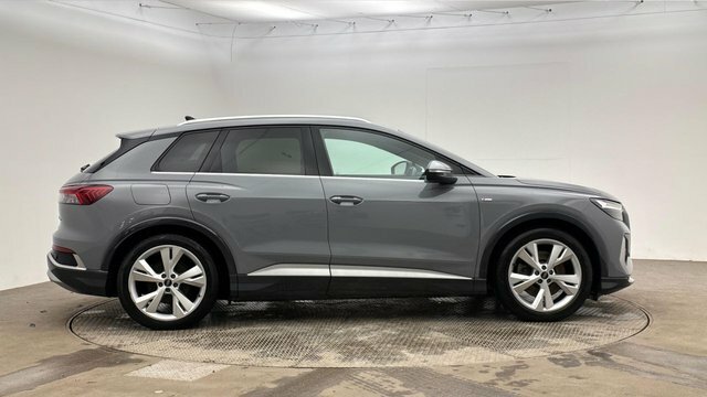 Audi Q4 E Tron 40 S Line Suv Grey #3