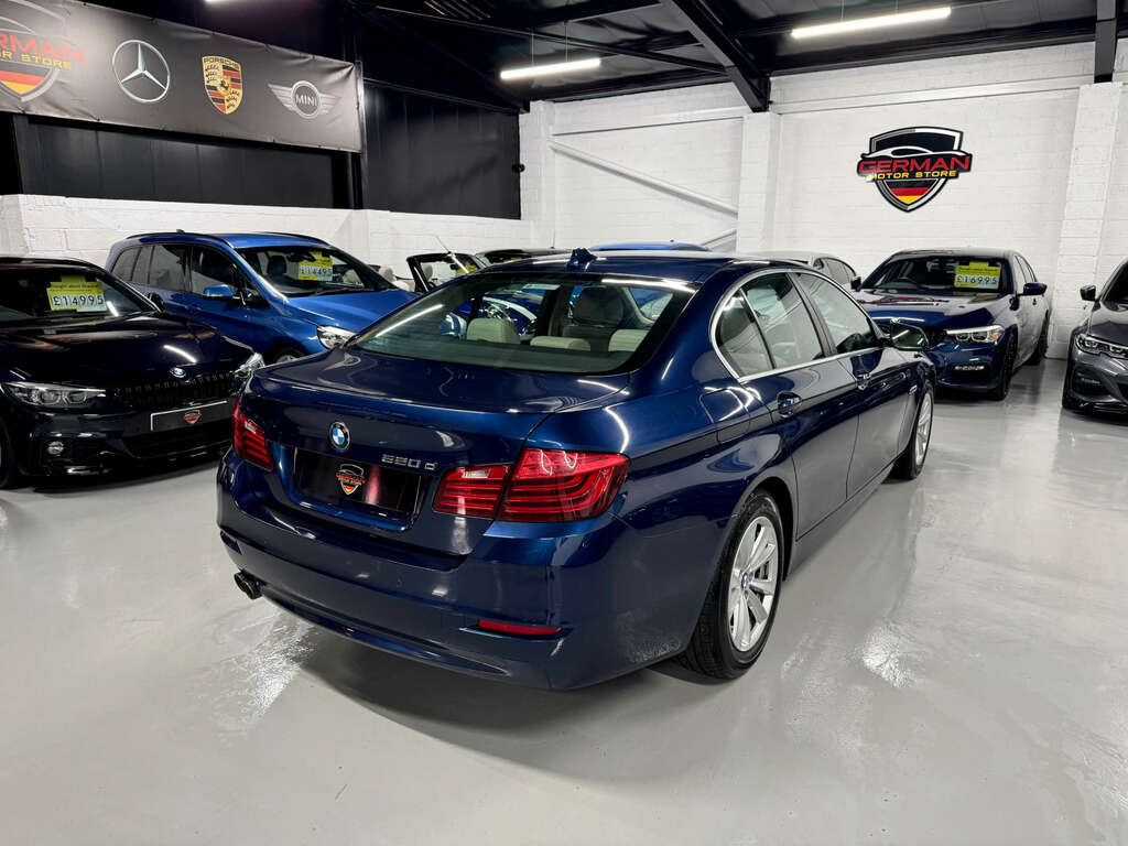 BMW 5 Series 2.0 520D Se Saloon Euro 6 Ss 1 Blue