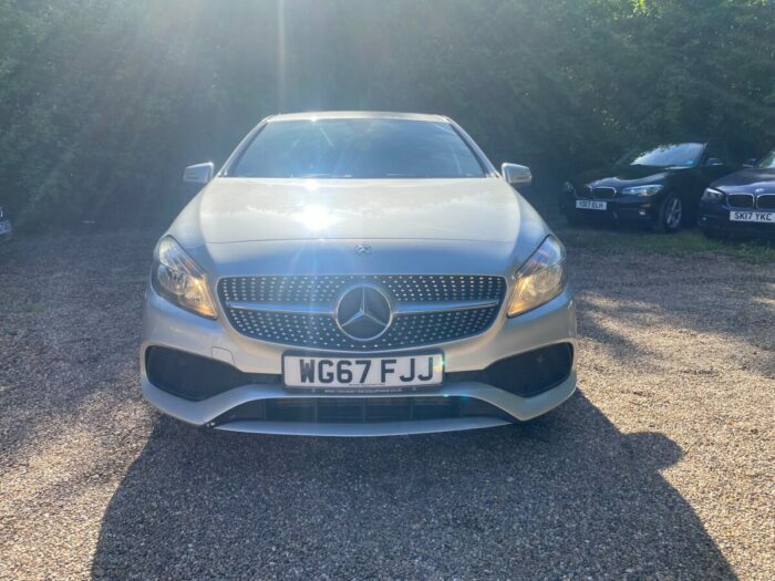 Mercedes-Benz A Class 1.5 Amg Line Silver 2017 Silver #2