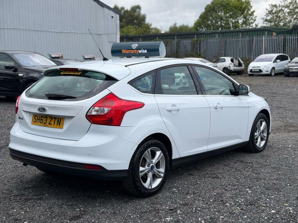 Ford Focus Estate 1.0 T Ecoboost Titanium X 2013 White #12