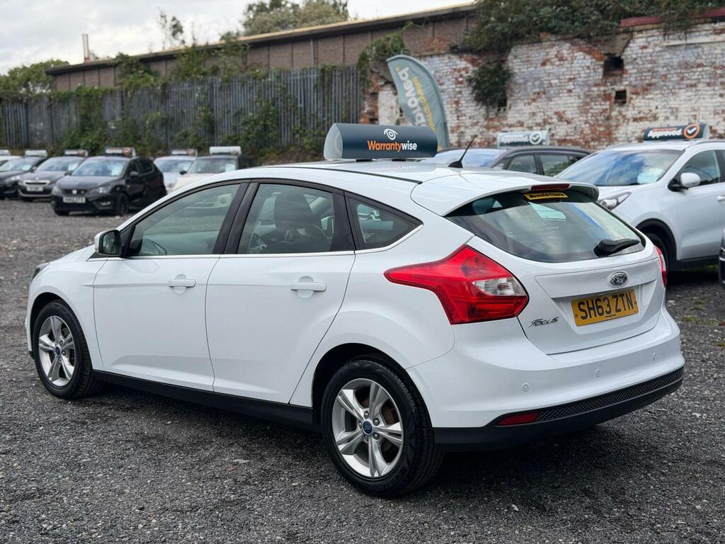 Ford Focus Estate 1.0 T Ecoboost Titanium X 2013 White #13