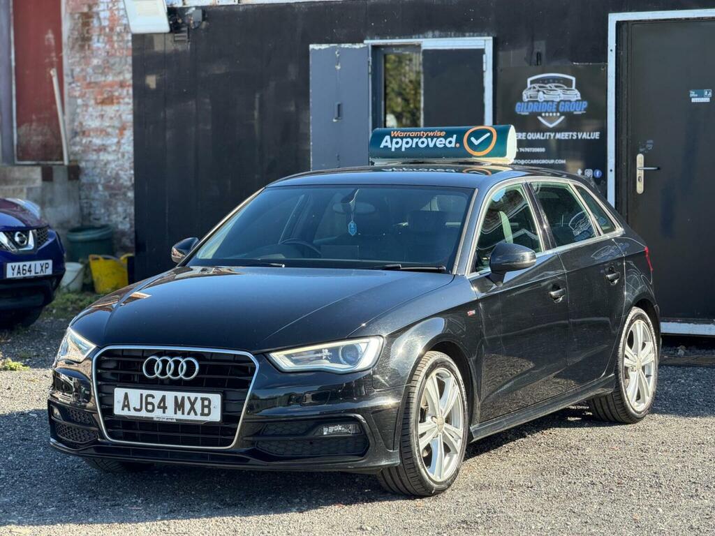Audi A3 1.4 Tfsi Cod S Line Sportback Euro 6 Ss Black #5