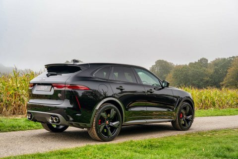 Jaguar F-Pace 5.0 Svr Black #5