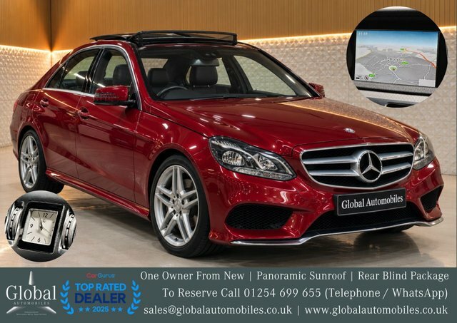 Mercedes-Benz E Class 2.1 E250 Cdi Amg Red