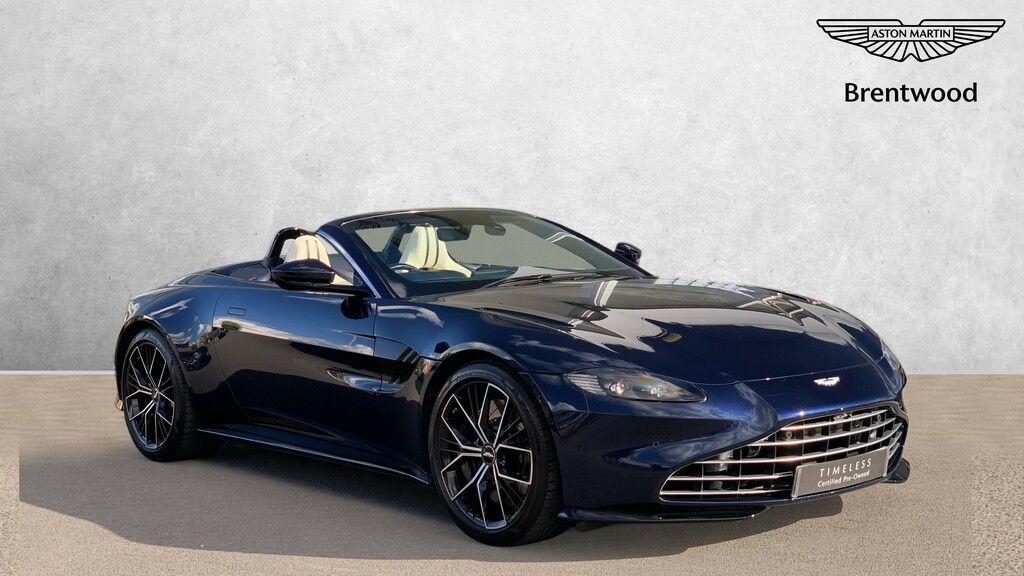 Aston Martin Vantage Convertible Blue