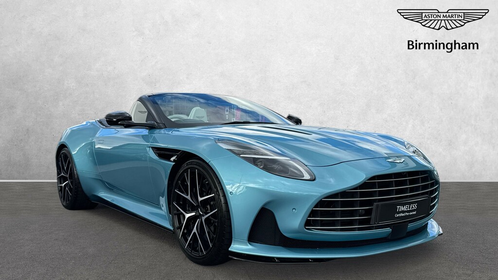 Aston Martin DB12 Convertible Blue