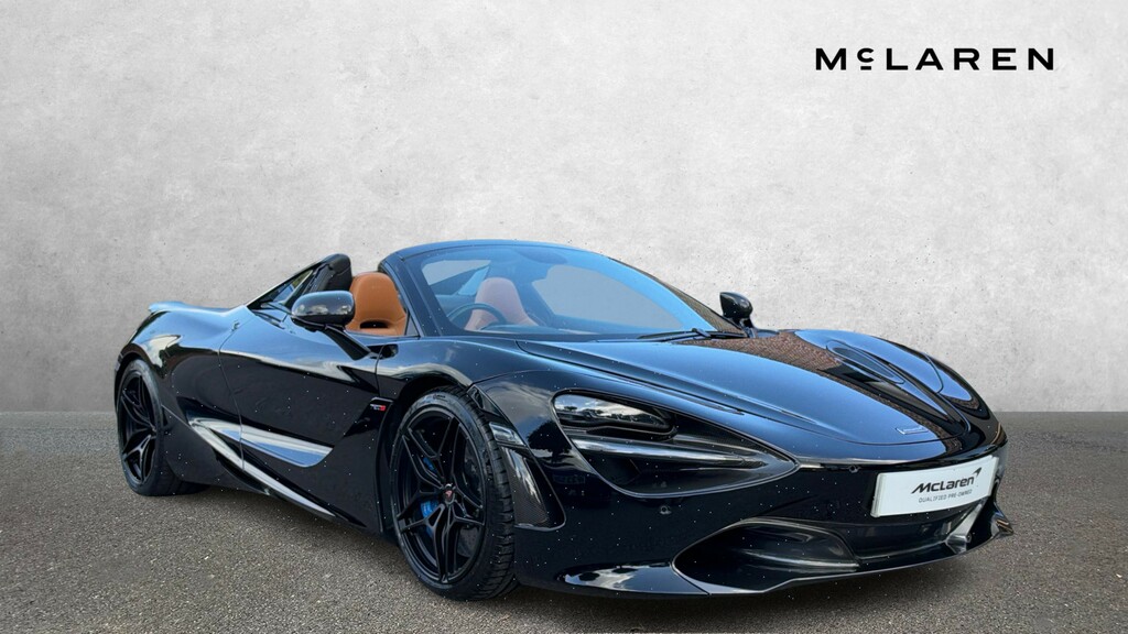McLaren 720S Convertible Black