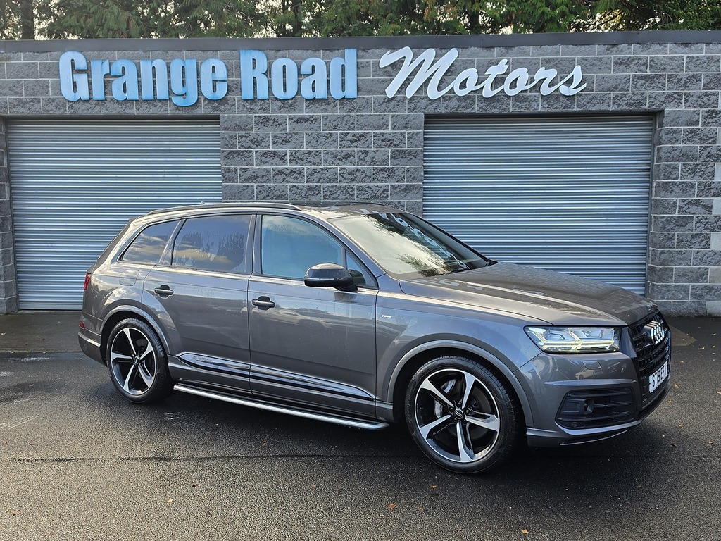 Audi Q7 Tdi V6 Black Edition U2025 Ulez Grey