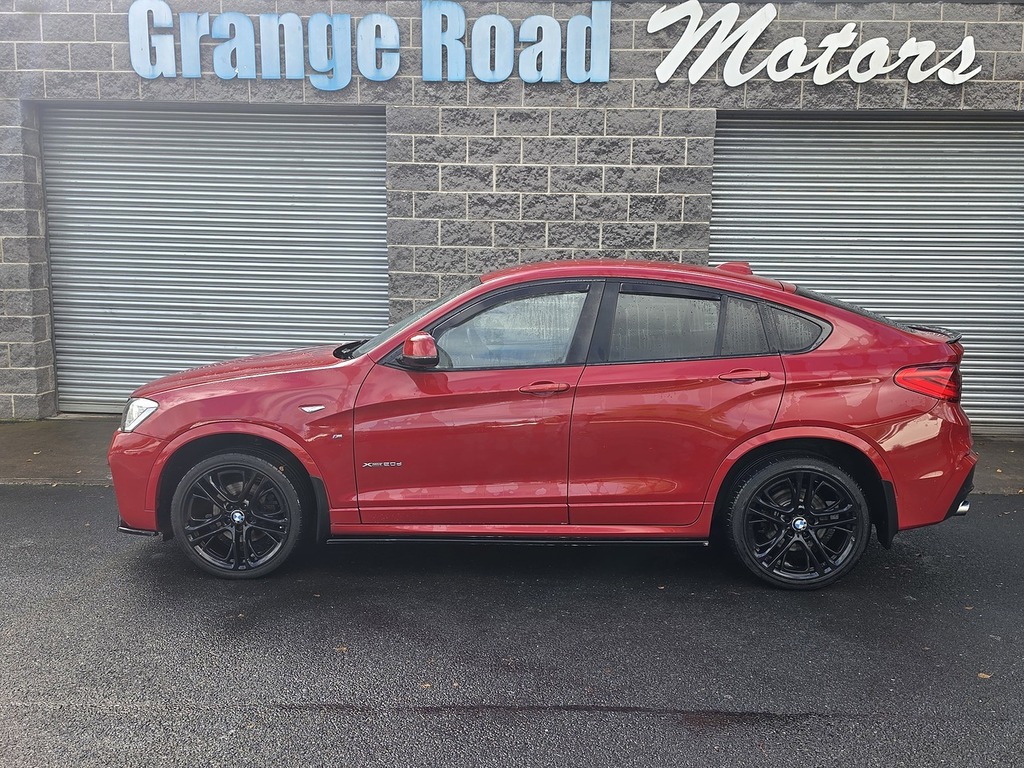 BMW X4 20D M Sport U2033 Ulez Red #4