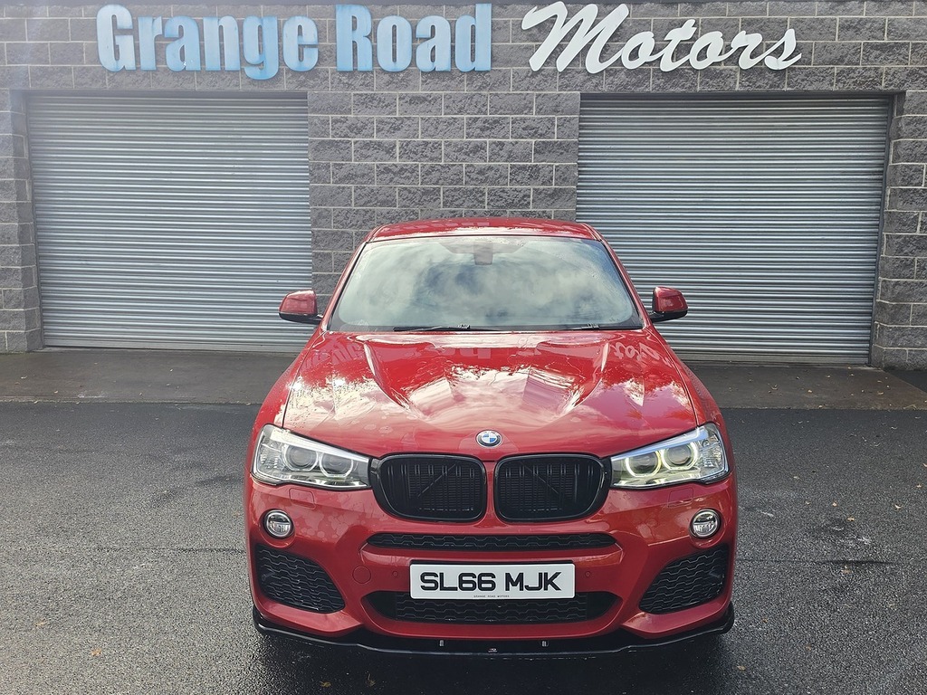 BMW X4 20D M Sport U2033 Ulez Red #2