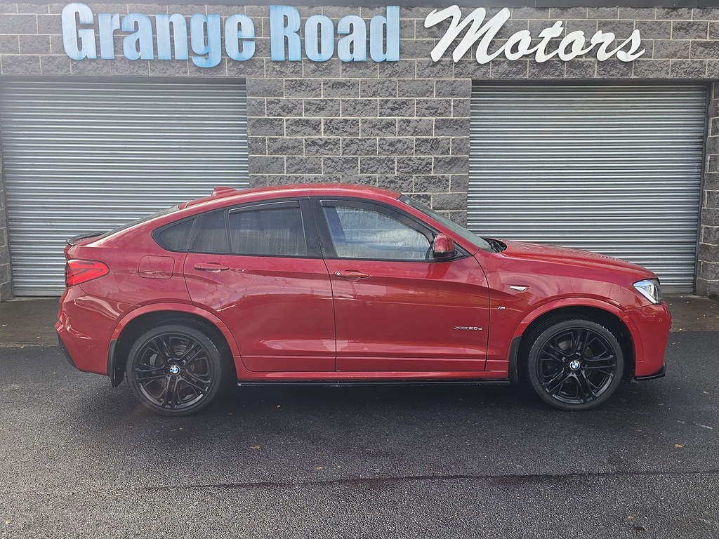 BMW X4 20D M Sport U2033 Ulez Red #3