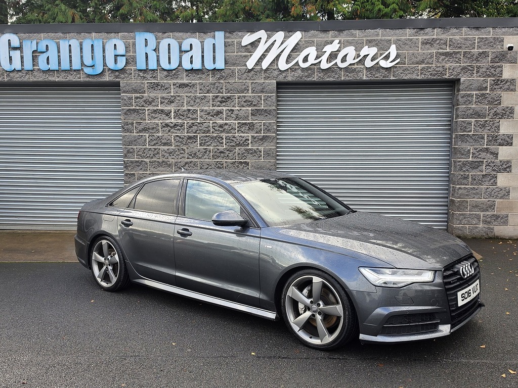 Audi A6 Saloon Tdi V6 Black Edition U2026 Ulez Grey