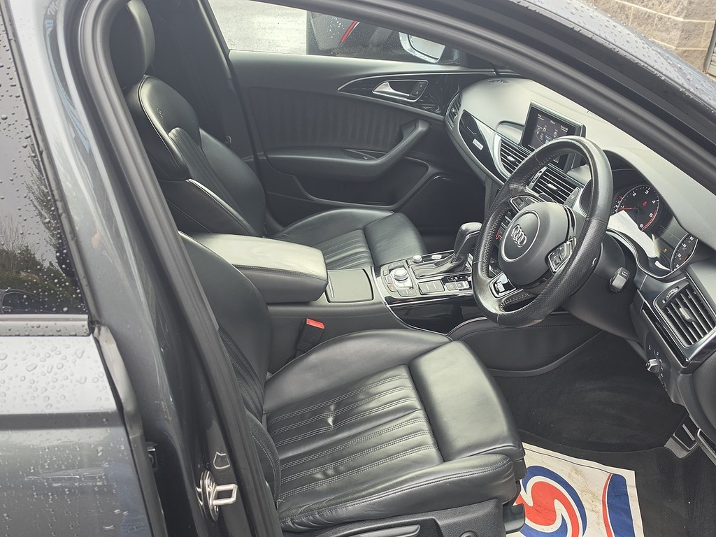 Audi A6 Saloon Tdi Ultra Black Edition White #9