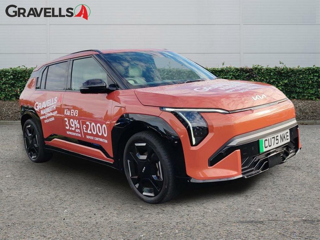 Kia EV3 81.4Kwh Gt-line Suv 201 Bhp Orange