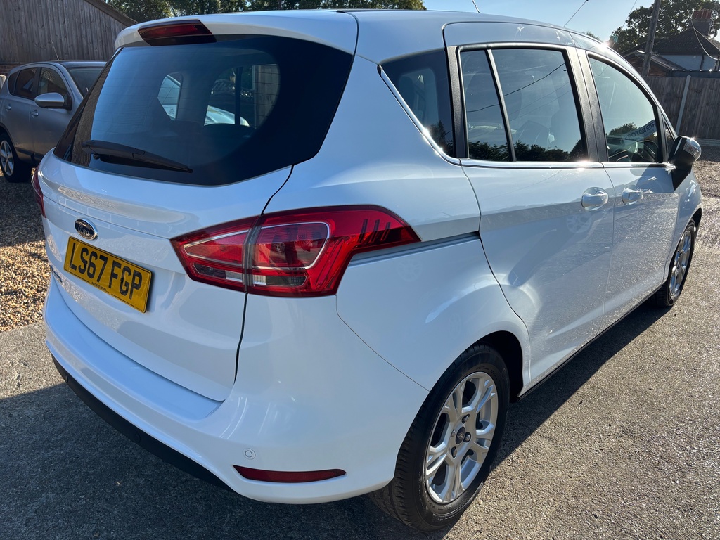 Ford B-Max 1.4 Zetec Navigator Euro 6 White #6