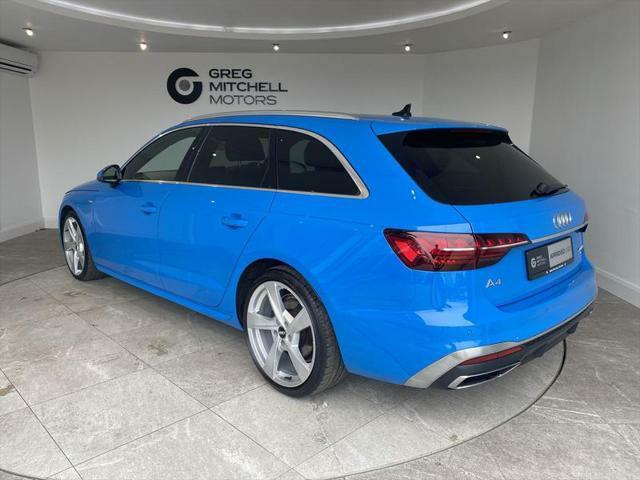 Audi A4 2.0 Tdi 40 S Line Estate S Tronic Quatt Blue #4