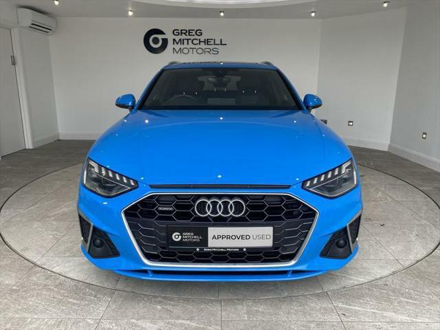 Audi A4 2.0 Tdi 40 S Line Estate S Tronic Quatt Blue #2