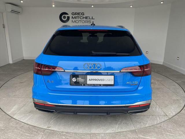 Audi A4 2.0 Tdi 40 S Line Estate S Tronic Quatt Blue #5