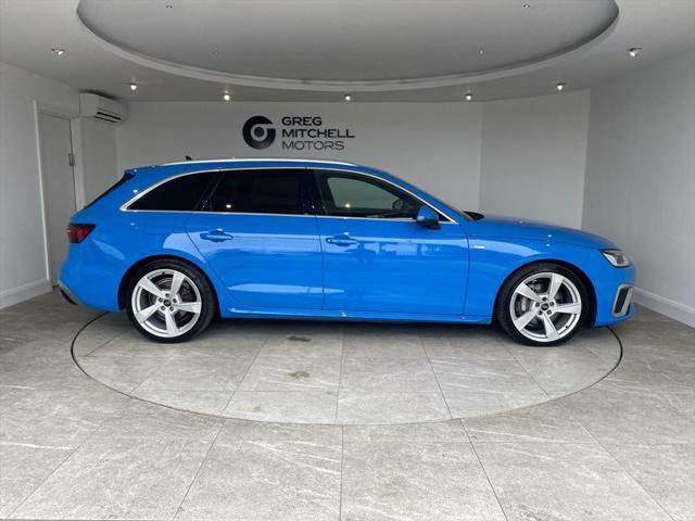 Audi A4 2.0 Tdi 40 S Line Estate S Tronic Quatt Blue #3