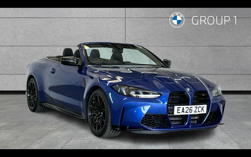 BMW M4 M4 Competition M Xdrive Convertible EA26ZCK Blue