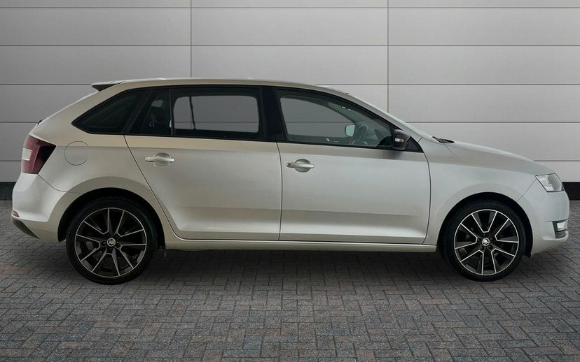 Skoda Rapid Spaceback 1.0 Tsi Se Sport Silver #3