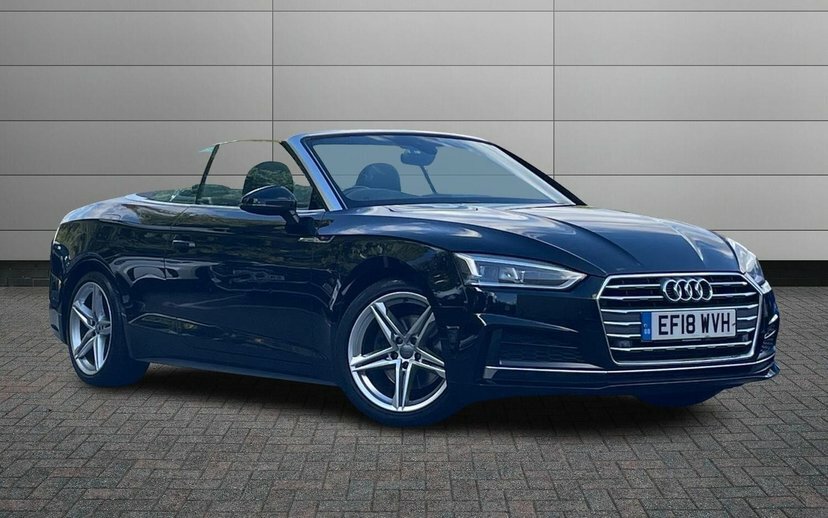 Audi A5 2.0 Tfsi S Line Convertible 190 Black