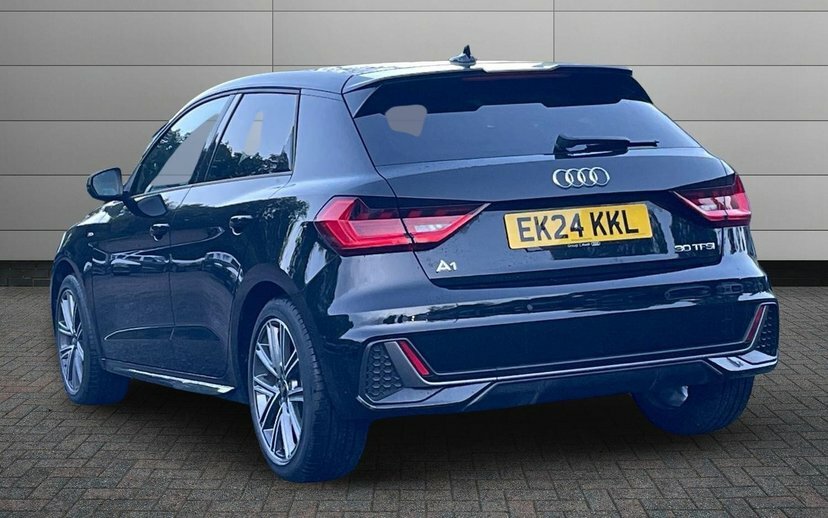 Audi A1 1.0 Tfsi 30 S Line Sportback S Tronic Black #3