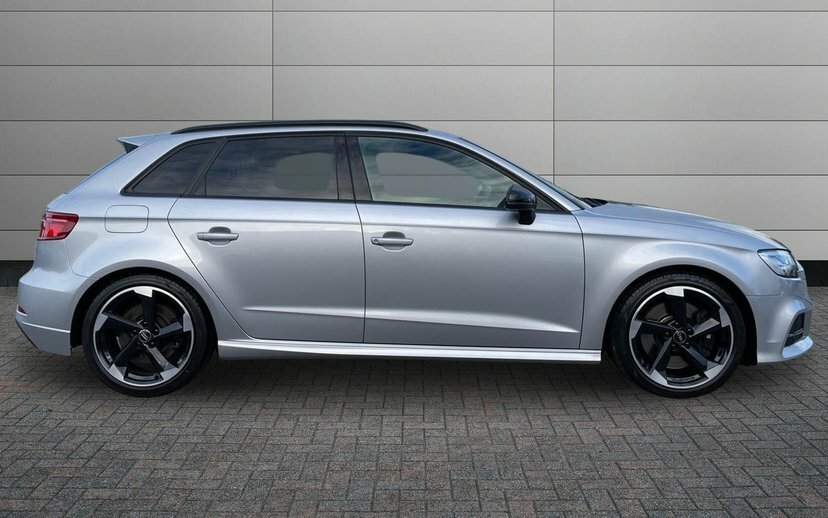Audi S3 2.0 Tfsi Black Edition Sportback S Tron Silver #4