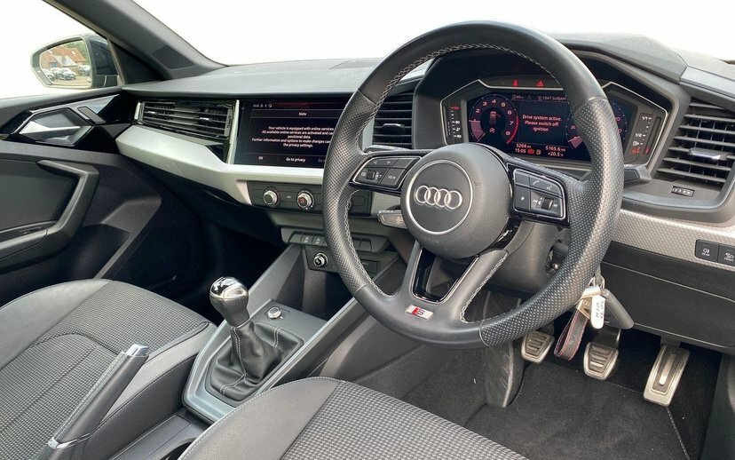 Audi A1 1.0 Tfsi 25 S Line Sportback 95 Black #6