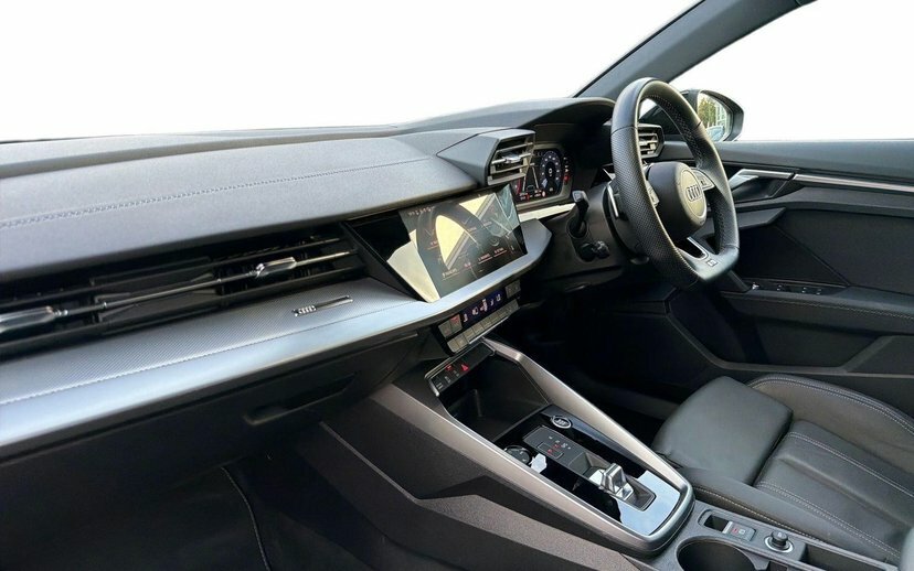 Audi A3 1.5 Tfsi 35 Black Edition Saloon S Tron Black #2
