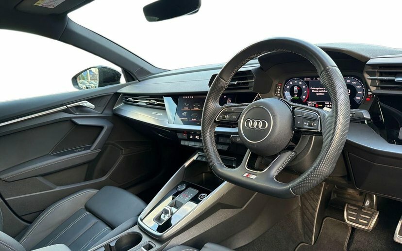 Audi A3 1.5 Tfsi 35 Black Edition Saloon S Tron Black #6