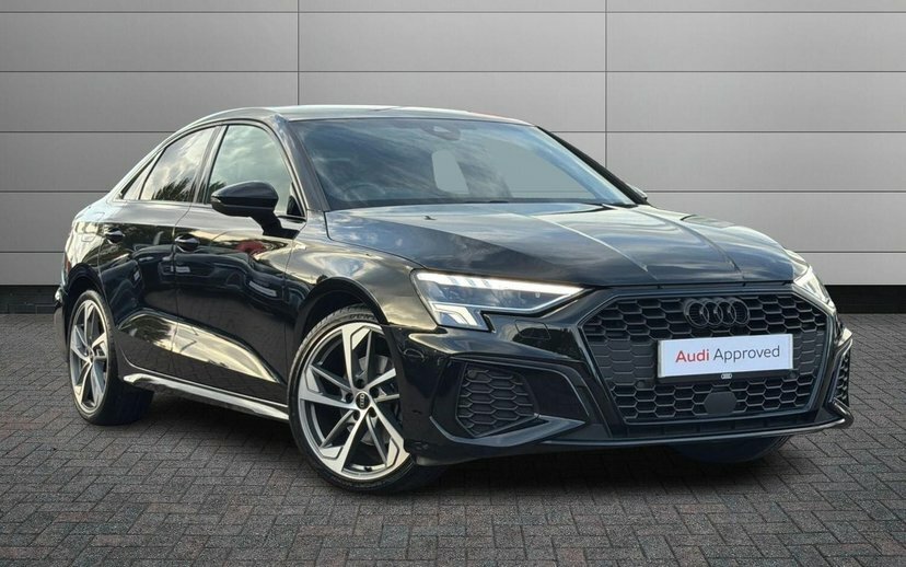 Audi A3 1.5 Tfsi 35 Black Edition Saloon S Tron Black