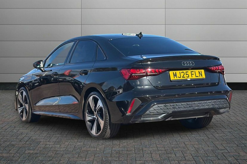 Audi A3 1.5 Tfsi 35 Black Edition Saloon S Tron Black #3