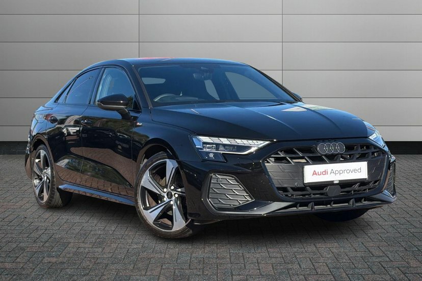 Audi A3 1.5 Tfsi 35 Black Edition Saloon S Tron Black