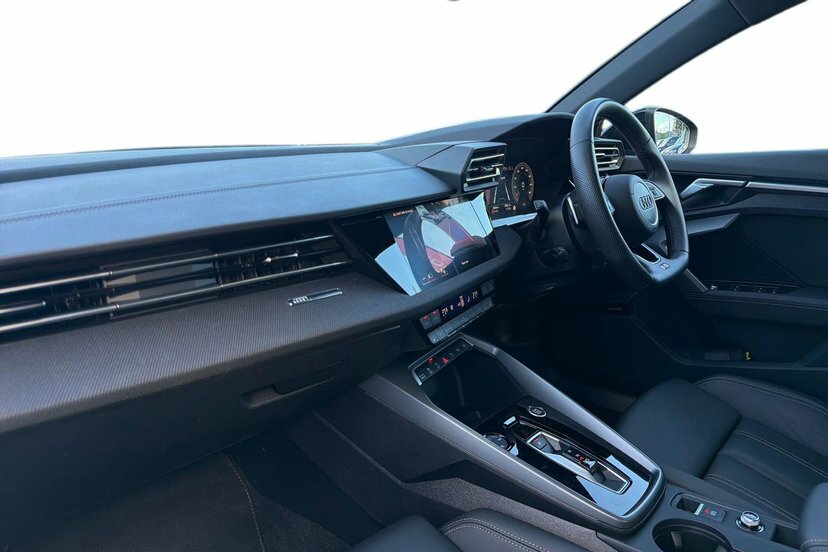 Audi A3 1.5 Tfsi 35 Black Edition Saloon S Tron Black #2