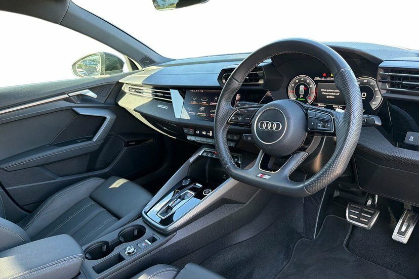 Audi A3 1.5 Tfsi 35 Black Edition Saloon S Tron Black #6